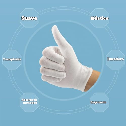 Guantes de algodón 11 Imagen adicional