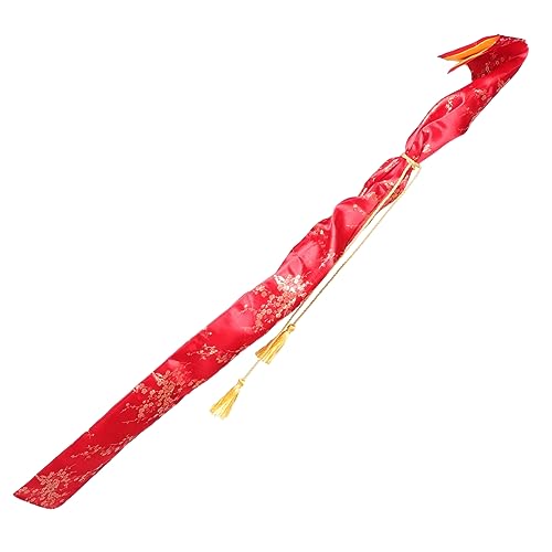 balacoo Vintage Silk Cloth Sword Bag for Stylish Protective Pouch with Opening and Tassel Design for Swords Storage and Display