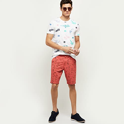 Image of Max Men's Solid Regular Fit Tshirt