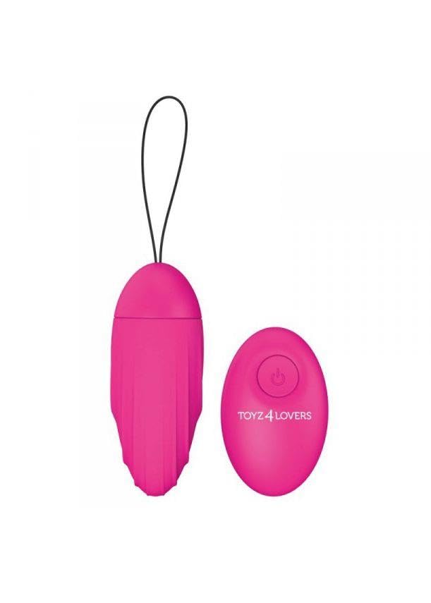 Ovetto vibrante elys ripple egg remote control pink
