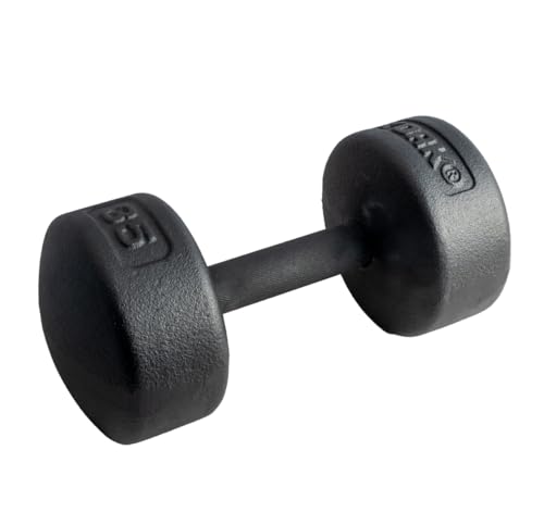YORK Legacy Solid Round Dumbbell 35 LB, Black
