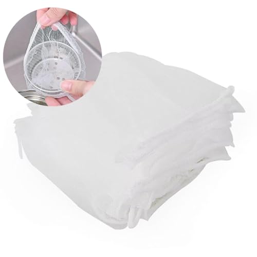 Bolsa de malla para colador de fregadero de cocina, 200 piezas miniatura 2