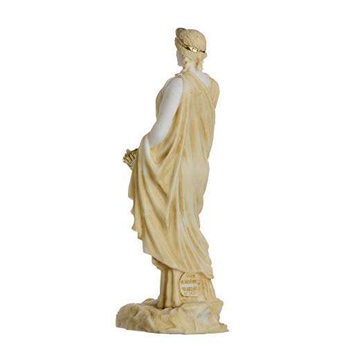 Estatua de Alabastro Diosa Deméter 6.7 pulgadas miniatura 4