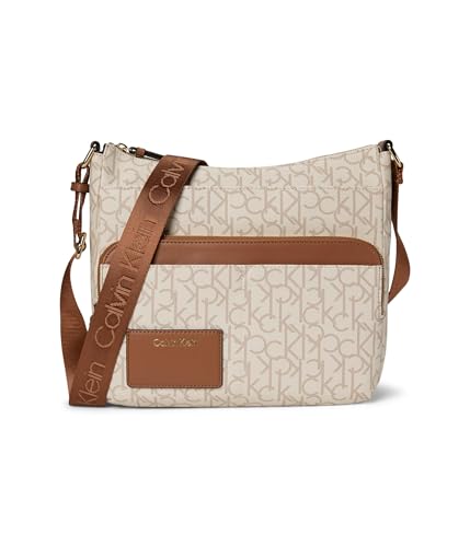 Calvin Klein Lorelai Messenger, Vanilla/Khaki/Caramel