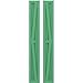 Ekena Millwork ARW102BF207X64LPH Americraft Exterior Real Wood Two Equal Panel Framed Board-n-Batten Shutters w/Double Z-Bar (Per Pair), 7"W x 64"H, Lily Pads