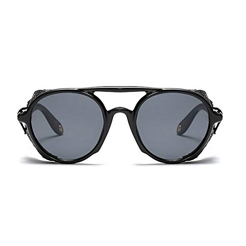 willochra 2 Pack Bifocal Reading Sunglasses for Women round punk Muticolored Reader Sunglasses Driving goggles Value package3