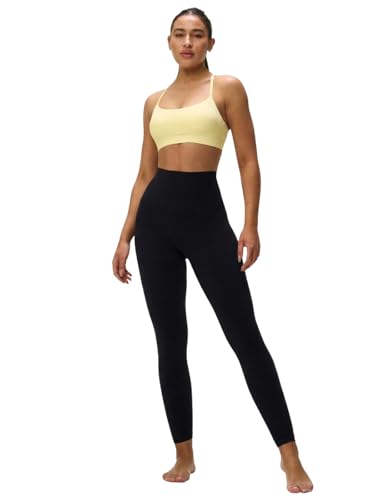 Image of Womens Y Back Padded Sports Bra Strappy U Neck Butter Soft Low Impact Workout Bras Yoga Pilates Walking