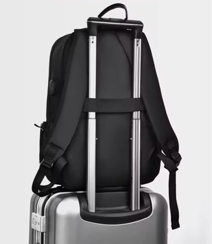 Mochila Impermeável para Notebook com Zíper Emborrachado e Porta USB – Perfeita Para Trabalho Escola