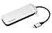 Kingston Nucleum USB C Hub, 7-In-1 Type-C Adapter Hub Connect USB 3.0, 4K HDMI, SD and MicroSD Card, USB Type C Charging for MacBook, Chromebook, and Other Type-C devices