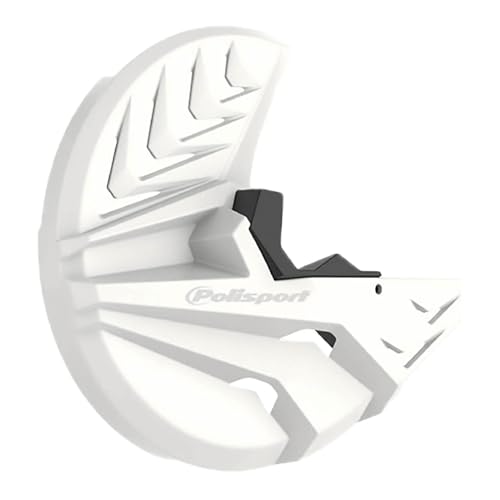 Protection de disque et de fourche KXF noir blanc pour moto