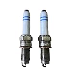 4PCS Iridium Dual Spark Plugs 04E905612C PKER7A8EGS 95463 Compatible For Audi A1 A3 A4 Q2 Golf7