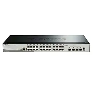 D-Link Systems 28-Port Gigabit SmartPro Stackable Switch & 4 10GbE SFP+ Ports (DGS-1510-28X)