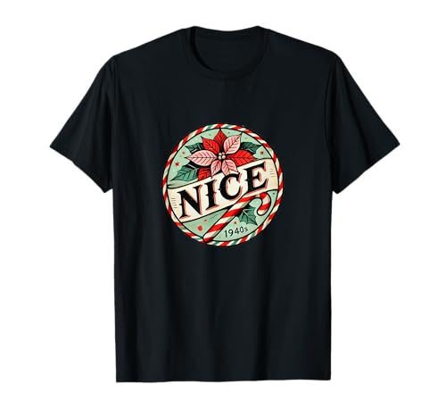 Bonito bastón de caramelo ilustración Navidad Camiseta