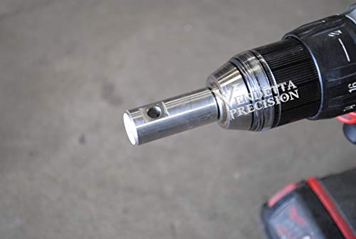 Vendetta Precision Ice Auger Adapter - Stainless Steel - Strikemaster/Mora/Lazer/Eskimo