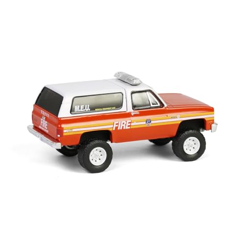 Camión 1/64 1987 GMC Jimmy FDNY M.E.U. miniatura 4
