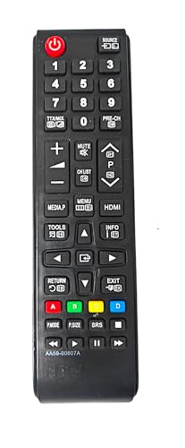 Image of EHOP Remote Control Compatible with Samsung AA59-00607A for LED and LCD TVs