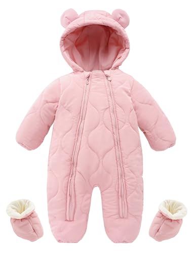 Listado de Chaquetas y abrigos para Bebé disponible en línea. 47 SEAUR - Traje de Nieve para Bebé Mameluco Cálido con Cubrepiés Mono con Capucha Niño Niña Abrigo Chaqueta de Invierno con Cremalleras Recién Nacido Buzo Entero Calentito -...