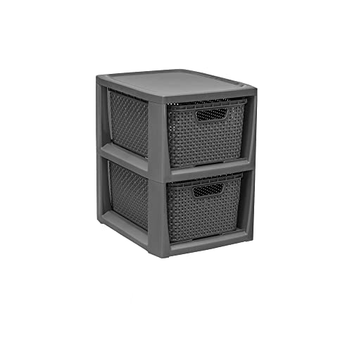 BranQ - Home essential 100% recycelt Kunststoff PP, Ökologisch, Regal in...