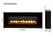 Endeavour Fires Holbeck Black Wall Mounted Electric Fire