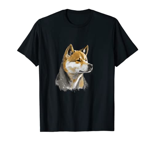 Shiba Inu Dog Lover Mamá y papá Camiseta