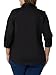 Riders by Lee Indigo womens Easy Care ¾ Sleeve Woven Shirt,Black Soot,Small