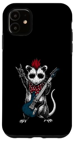 Funny Opossum ���t�M�^�[ USA �����S���������z�[�N���b�N �X�}�z�P�[�X iPhone 11 �p