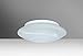 Besa Lighting 943152C-LED Sola 12-12.5" 20W 2 LED Flush Mount, Marble Finish