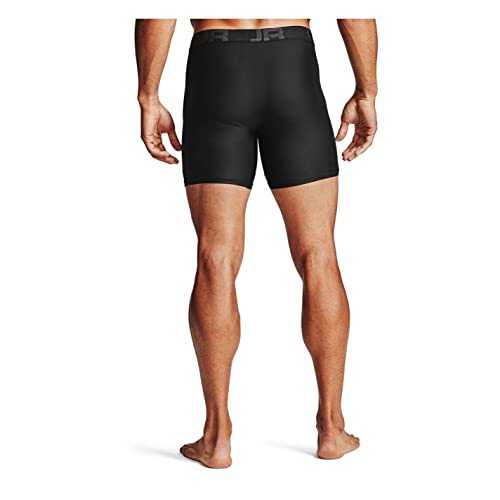 Image of Under Armour mens Multi-pack Performance Tech Boxerjock Brief, 6 inch Inseam, All-day Comfort & Soft
