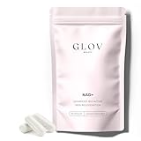 Glov Beauty NAD+ Supplement Capsules - Skin Rejuvenation with Resveratrol, Urolithin A & CoQ10, NAD Supplements for Women 40+, NAD Plus for Healthy Aging, Radiant Skin & Cellular Energy, 60 Veg Caps