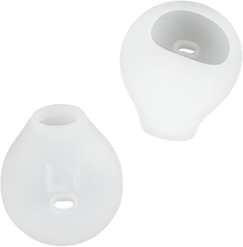 Miniatura 7 de 10 pares de fundas para auriculares de silicona de repuesto compatibles con Samsung Galaxy Note 5Note 7s7s6s6 EdgeLevel U, color blanco