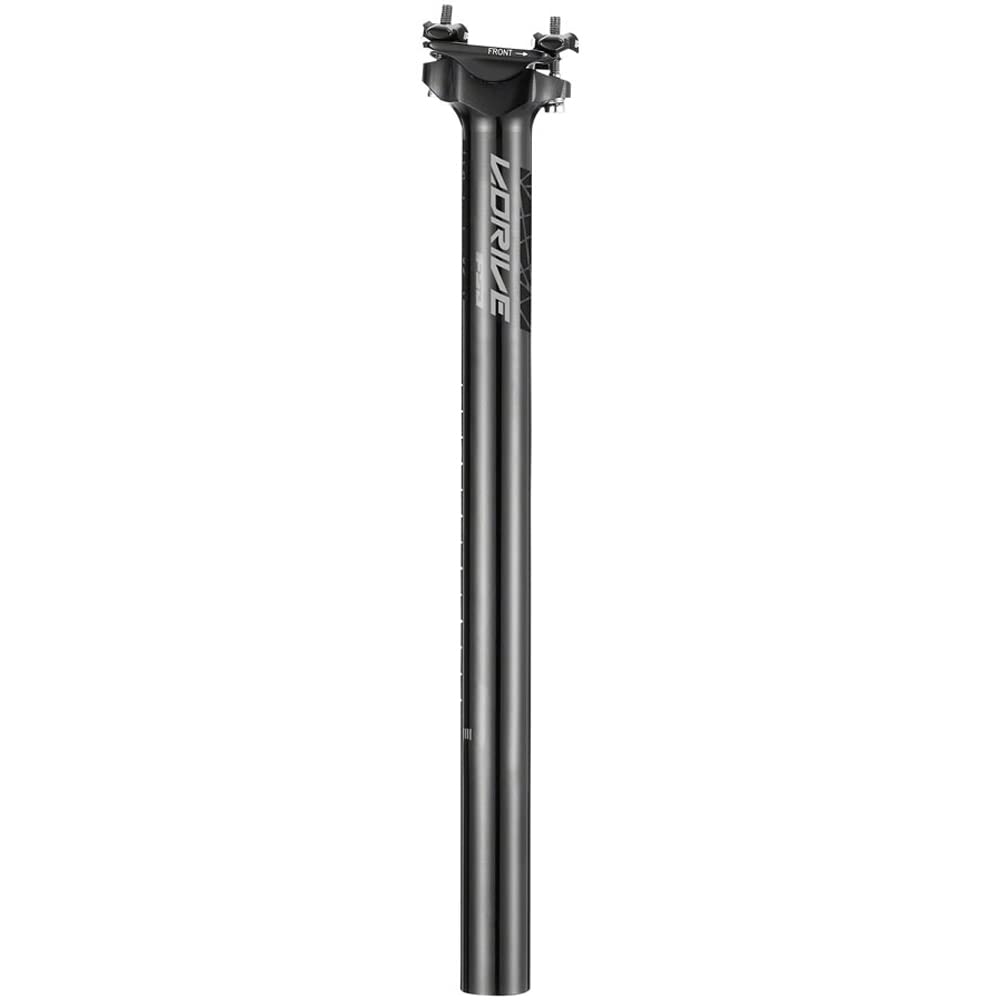 Full Speed Ahead V-Drive Seatpost - 31.6 x 400 mm, 0 mm Offset, Black