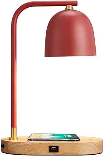 Lampe de chevet rouge pour une ambiance chaleureuse dans la chambre