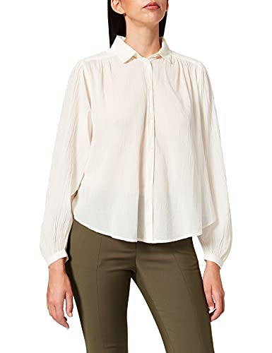 ESPRIT 071ee1f310 Camicia da Donna, Bianco Sporco