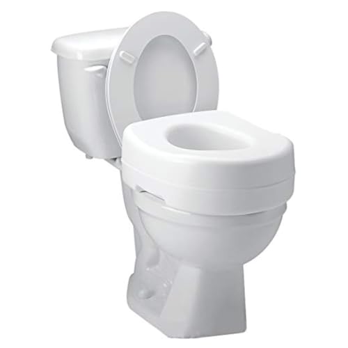 Carex Toilet Seat Riser, 5 Inch, Toilet Seat Risers for...