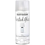 Rust-Oleum 342600 Frosted Glass Spray Paint, 11 oz, Frosted Glass(Packaging May Vary)
