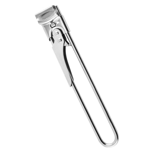 Sosoport Stainless Steel Adjustable Lid Opener for Bottles and Jars Multifunctional Portable Cap Ergonomic Design for Effortless Operation Easy to Clean Kitchen Tool