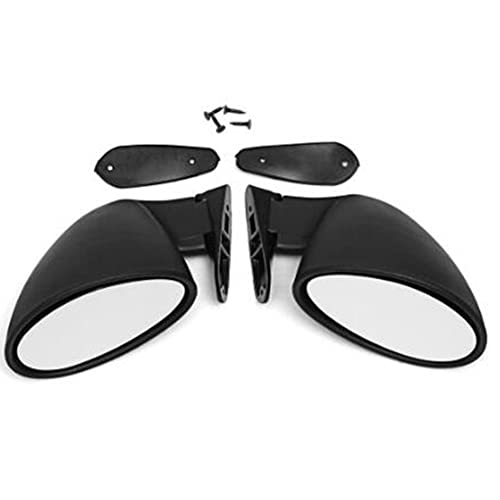 Rétroviseur latéral pour voiture vintage universel noir mat contre les reflets gênants