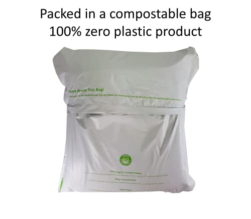 Britten and James 25kg 80x50cm Large Hessian Jute Sack (Pack of 5). Vegetable and Potato Storage Sack - Strong, Natural and Biodegradable