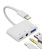 【Service de satisfaction】vous recevrez cet accessoire OTG pour iPhone (USB OTG + audio 3,5 mm + charge). Un remboursement de 60 jours et un accord de service de 1 an pour chacun de nos clients pour vous assurer que vous êtes heureux de votre achat chez nous. Si vous avez des questions sur les articles que vous avez reçus, veuillez nous contacter. Notre équipe vous répondra dans les 24 heures. En cas de problème de qualité, vous recevrez une réponse satisfaisante.