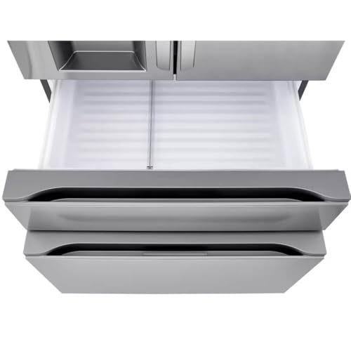 LG 29 cu. ft. Smart Standard Depth MAX French Door Refrigerator with Full Convert Drawer in PrintProof Stainless Steel LF29H8330S - Image 7