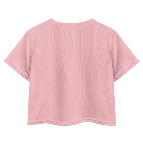Crop Top for Little Girls Trendy Summer Shirts for Teen Girls for Daily Wear2