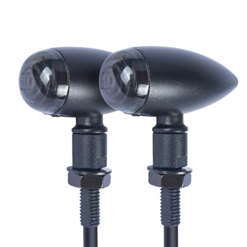 Clignotants de moto à balles LED éclairage ambre puissant