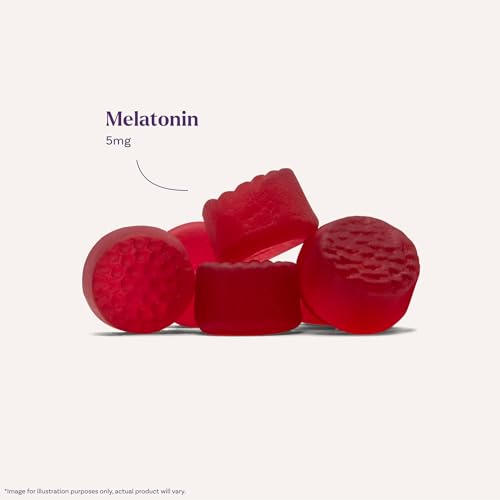 image for Natrol Melatonin Gummies, Sleep Support, 90 Strawberry-Flavored Adult 