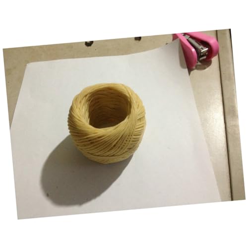 Mechas para velas de cera de abejas veemoon 200 rollo 1 mm miniatura 4
