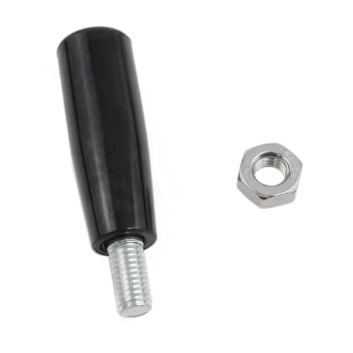 Image of Revolving Handle Lathe Hand Trailer Jack M10 Thread Crank Hand Wheel with Nut 2pcs