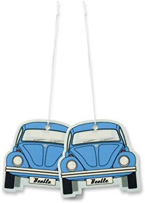BRISA VW Collection - Volkswagen Hippie Bus T1, T2, T3 Camper Van T25, Classic Beetle Car Bug & Golf GTI Scented Car Air Freshener Fragrance Car/Auto or Home Deodorizer (Energy/VW Volkswagen/2-pc Set)