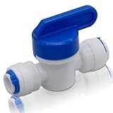 Válvula o llave recta tubo 1/4' tubo 1/4'