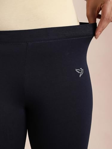 Image of TWIN BIRDS Tailored Cut and Classic Fit Super Stretchable Elastane Fabric Churidar Leggings for Women