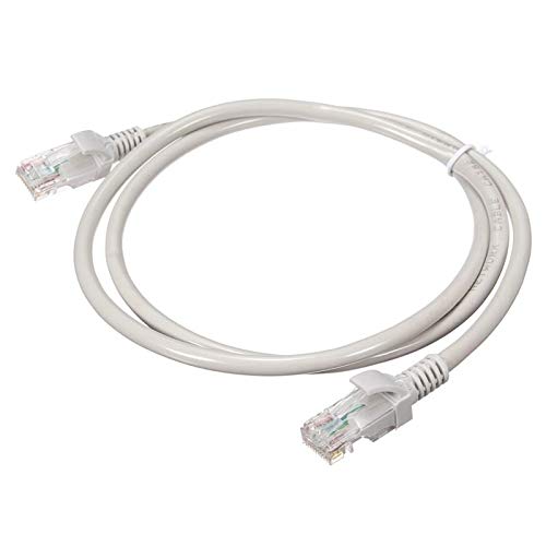 Alfais 4603 Cat5e Rj45 Ethernet Patch İnternet Modem Kablosu 50cm, Beyaz
