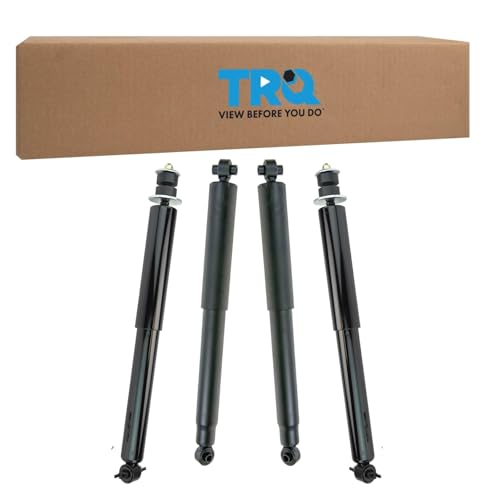 TRQ Front and Rear Shock Absorber Set Compatible with 1999-2004 Jeep Grand Cherokee